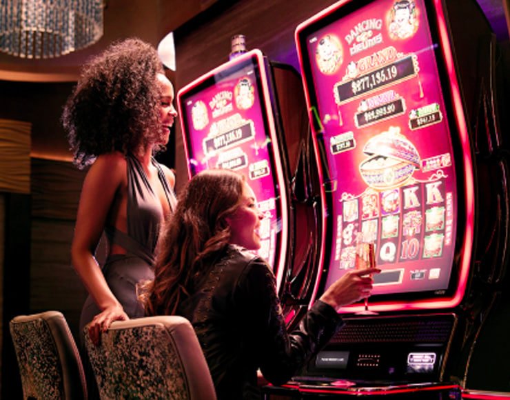 Antarmuka aplikasi tokogane menampilkan kasino live-dealer dan pilihan slot di layar beranda